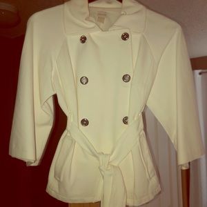 Double breasted silk lined blazer